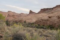 Utah Dawn: Desert Landscape of Red Rock