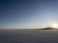 Utah at Dawn: Desert Landscape and Sand