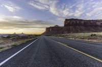 Utah Dawn Drive through Highland Mountains 003