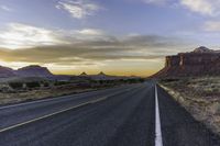 Utah Dawn Drive Through Highland Mountains 004