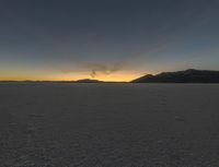 Utah Dawn Landscape Mountains in the Desert