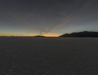 Utah Dawn Landscape: Mountains and Desert (002)