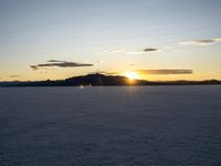 Utah Dawn Landscape: Water, Desert 001