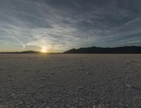 Utah Dawn Mountain Desert Landscape 001