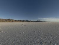 Utah Dawn Over Mountain, Sand, and Salt Lake