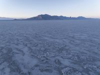 Utah Dawn: Rugged Salt Lake City Landscape with Mountains and Clear Sky