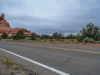 Utah Daytime Canyon Road Landscape