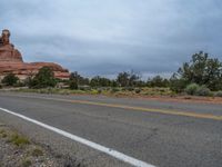 Utah Daytime Canyon Road Landscape