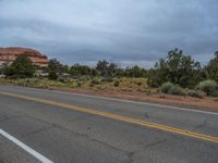 Utah Daytime Canyon Road Landscape