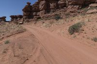 Utah Desert Formation: Under a Clear Sky