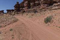 Utah Desert Formation: Under a Clear Sky