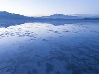 Utah Desert Lake Mountain Reflection 001