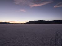 Utah Desert Landscape: Evening Sky over the Desert