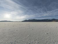 Utah Desert Landscape: Majestic Mountains on a Sunny Day