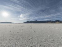 Utah Desert Landscape: Majestic Mountains on a Sunny Day