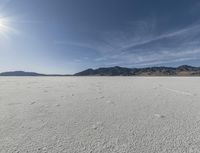 Utah Desert Landscape: Majestic Mountains on a Sunny Day