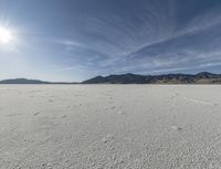 Utah Desert Landscape: Majestic Mountains on a Sunny Day