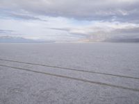 Utah Desert Landscape: Water Meets the Horizon