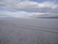 Utah Desert Landscape: Water Meets the Horizon
