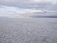 Utah Desert Landscape: Water Meets the Horizon