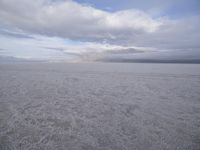 Utah Desert Landscape: Water Meets the Horizon