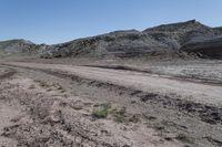 Utah Desert: Mountain Formation in the Red Rock Landscape