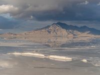 Utah Desert: Mountain Views Under Sunny Skies