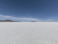 Utah Desert Landscape with Mountains and Salt Lake