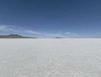 Utah Desert Landscape with Mountains and Salt Lake