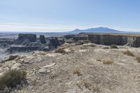 Utah Desert: Red Rock Mountain View