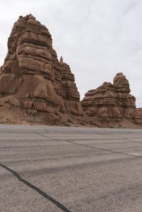 Utah Desert Road Landscape Nature 002