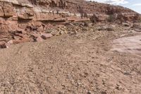 Utah Desert Road: Amongst Red Rock Formations