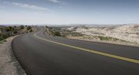 Utah Desert Road Trip: Clear Sky and Beautiful Landscape