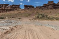 Desert road in Utah, USA