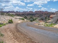 Utah's Dirt Road: Nature Surrounded by Sand and Gravel Streets