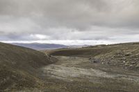 Utah Highland Landscape with Mountain and Road