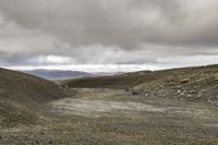 Utah Highland Landscape with Mountain and Road
