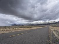 Utah Highland Road Mountain Landscape 003