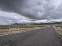 Utah Highland Road Mountain Landscape 004