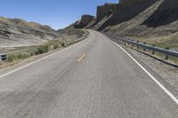 Utah Highway Cuts Through Desert 001