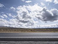 Utah Highway: Road Through the Desert Landscape