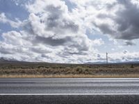 Utah Highway: Road Through the Desert Landscape