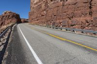 Utah Highway Through the Beautiful Canyonlands Landscape