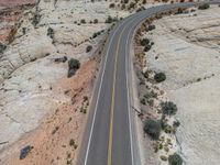 Utah Landscape: Aerial View of Head of the Rocks