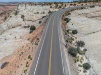 Utah Landscape: Aerial View of Head of the Rocks