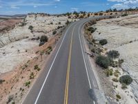 Utah Landscape: Aerial View of Head of the Rocks