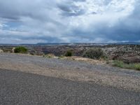 Utah Landscape: Asphalt Road on a Beautiful Day