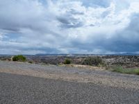 Utah Landscape: Asphalt Road on a Beautiful Day