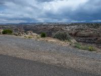 Utah Landscape: Asphalt Road on a Beautiful Day