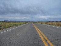 Utah Landscape: Asphalt Road on a Sunny Day